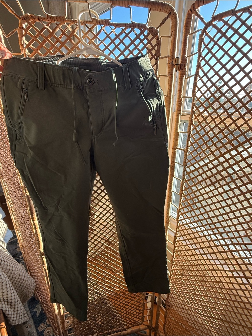 Kuhl Olive Green Stretch Hiking Pants